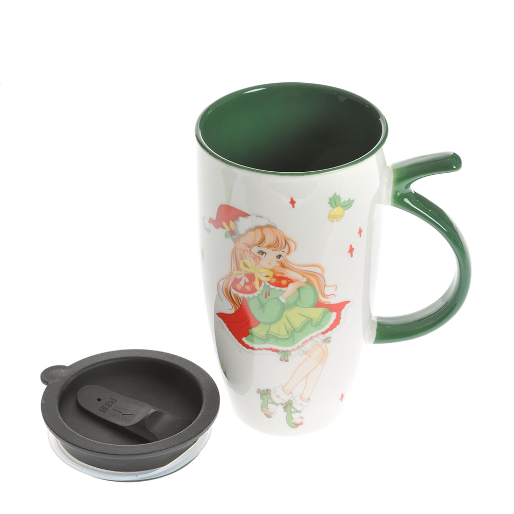 Cana imprimeu Craciun 750 ml - 3 | YEO