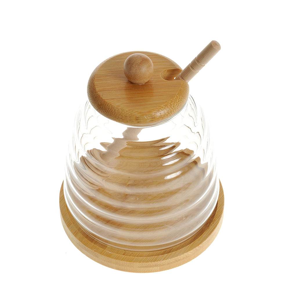 Recipient miere cu spatula 480 ml - 1 | YEO