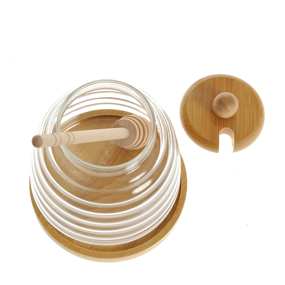 Recipient miere cu spatula 480 ml - 2 | YEO