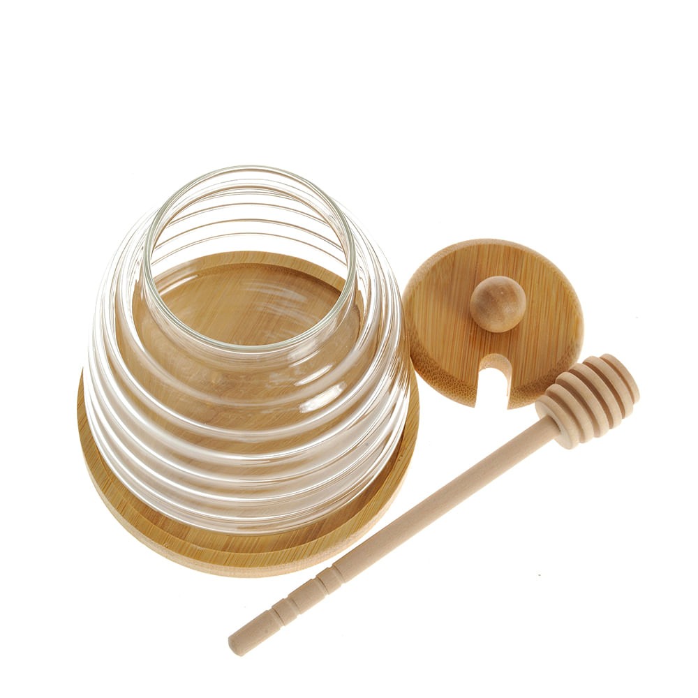 Recipient miere cu spatula 480 ml - 3 | YEO