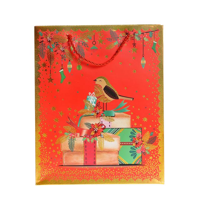 Punga decorativa de Craciun cu imprimeu festiv