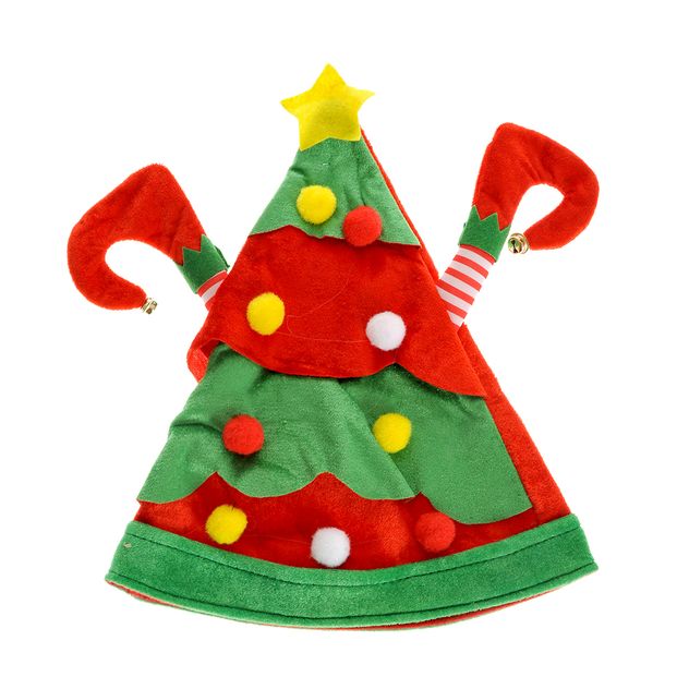 Caciula de Craciun cu picioruse de spiridus