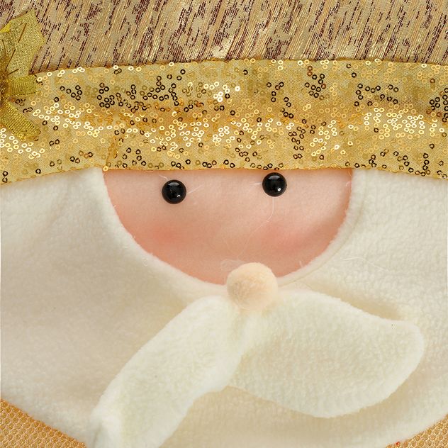 Fata de perna cu Mos Craciun 45 cm