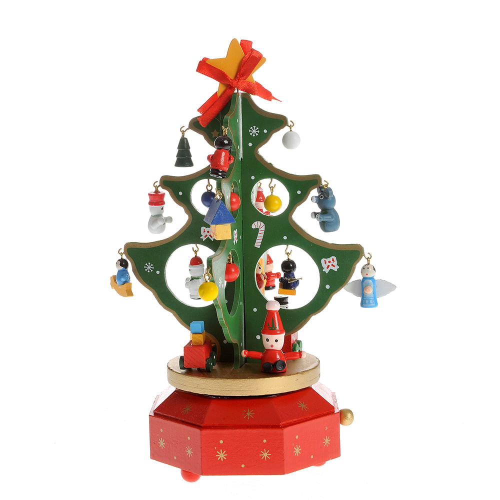 Decoratiune brad verde de Craciun 29 cm