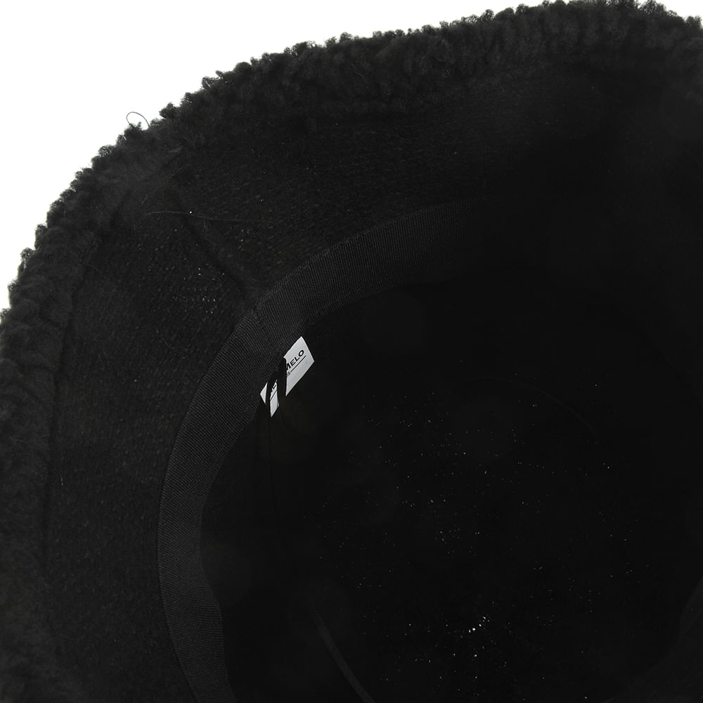 Palarie neagra reglabila cu blanita - 2 | YEO