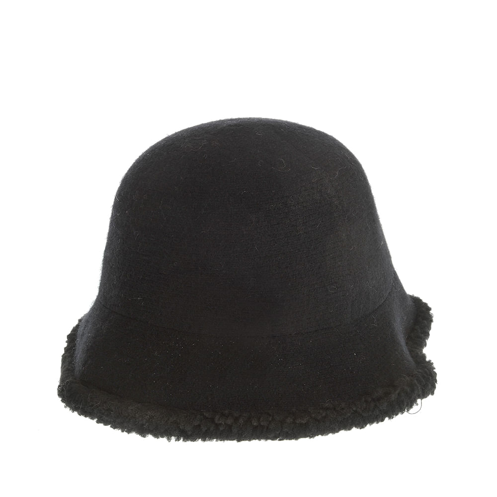 Palarie neagra reglabila cu blanita - 3 | YEO