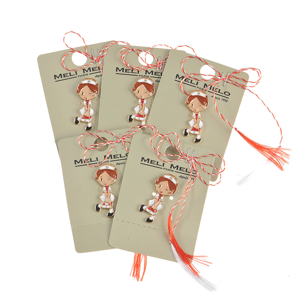 Set 5 brose martisor asistenta - 1 | YEO