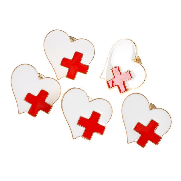 Set 5 brose martisor inima