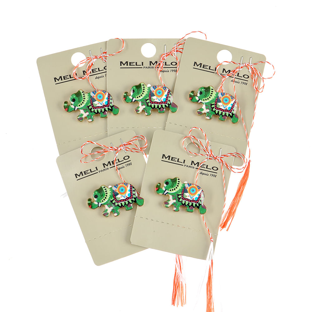 Set 5 brose martisor elefant - 1 | YEO