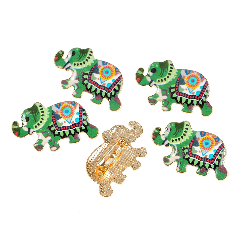 Set 5 brose martisor elefant - 2 | YEO