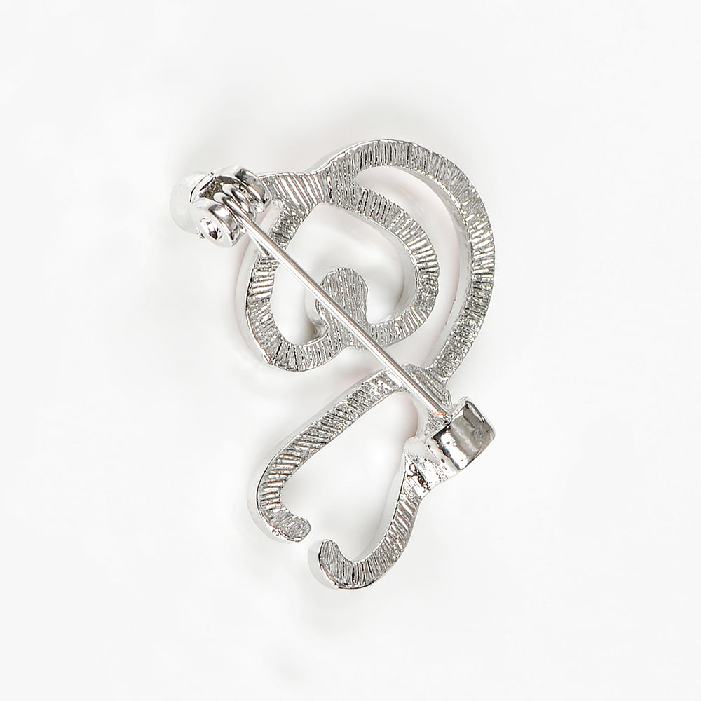 Brosa martisor stetoscop rosu - 2 | YEO