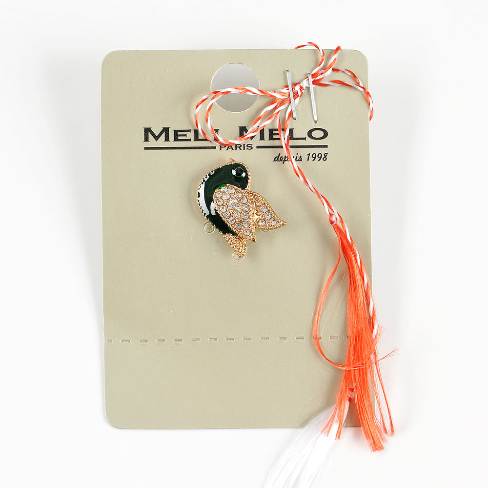 Brosa martisor pasare neagra - 2 | YEO