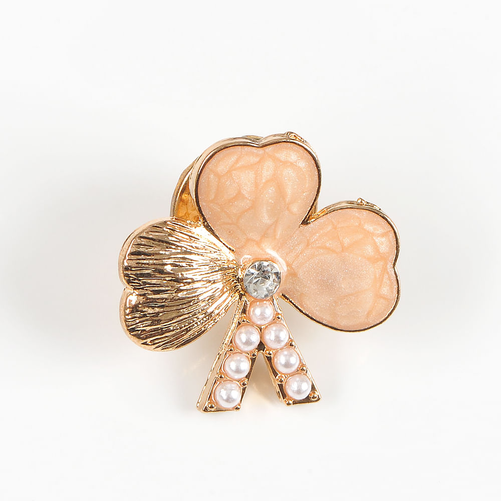 Brosa martisor trifoi roz - 3 | YEO
