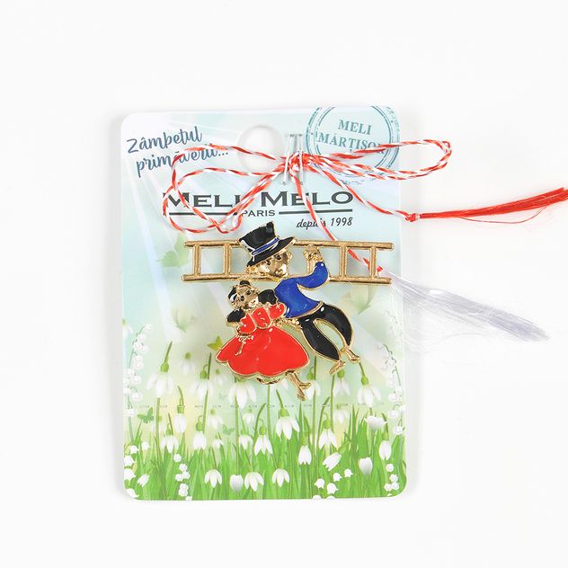 Brosa martisor Cosarul cu scara