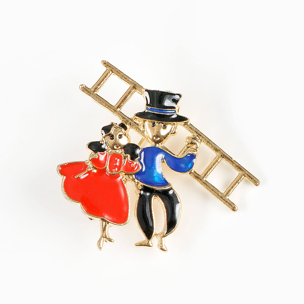 Brosa martisor Cosarul cu scara - 3 | YEO
