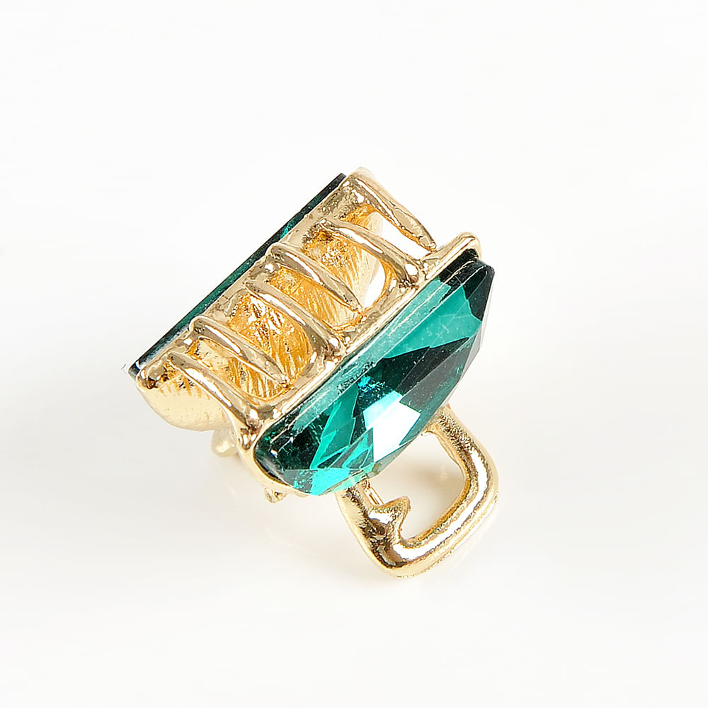 Cleste de par cu piatra verde - 2 | YEO