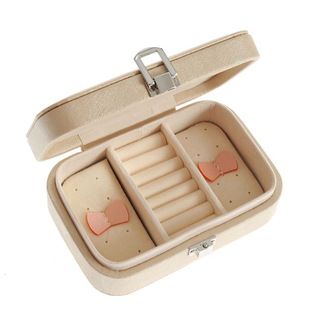 Cutie de bijuterii roz pudrat 15 cm