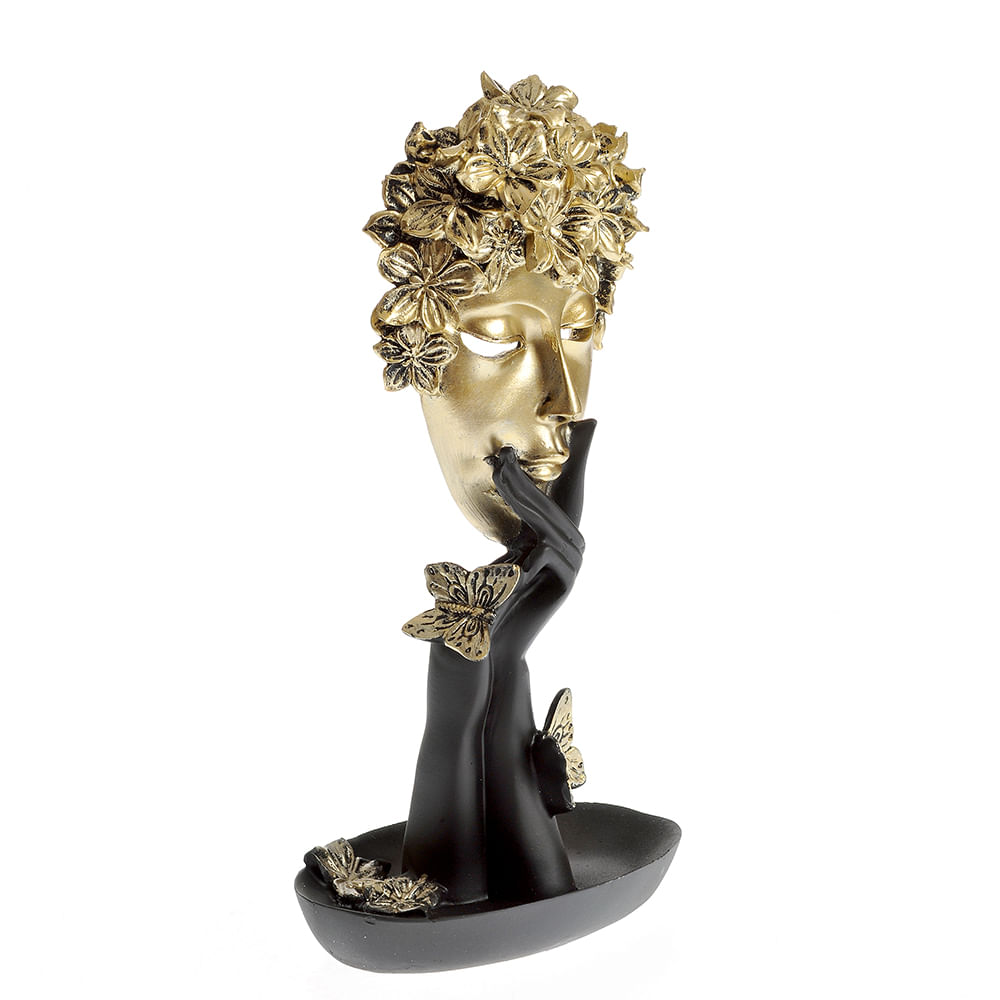 Statueta fata aurie 27 cm - 3 | YEO