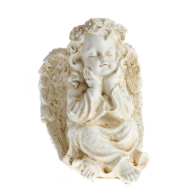 Decoratiune ingeras cu lumina 19 cm