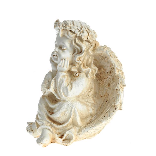 Decoratiune ingeras cu lumina 19 cm