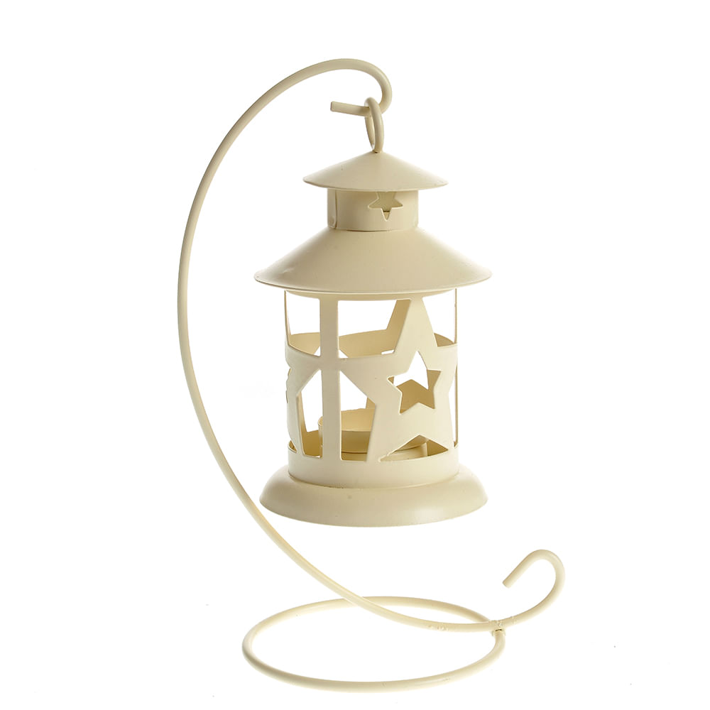 Decoratiune lampa bej 22 cm
