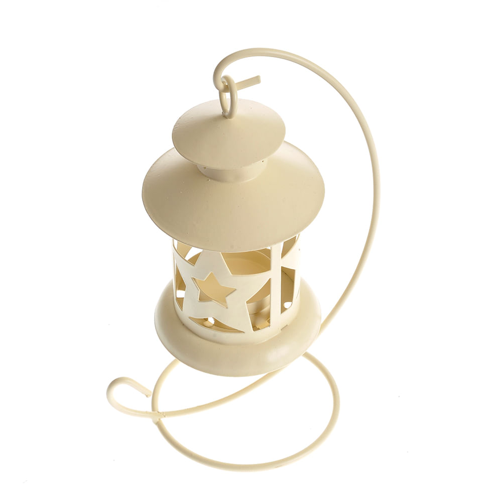 Decoratiune lampa bej 22 cm - 3 | YEO