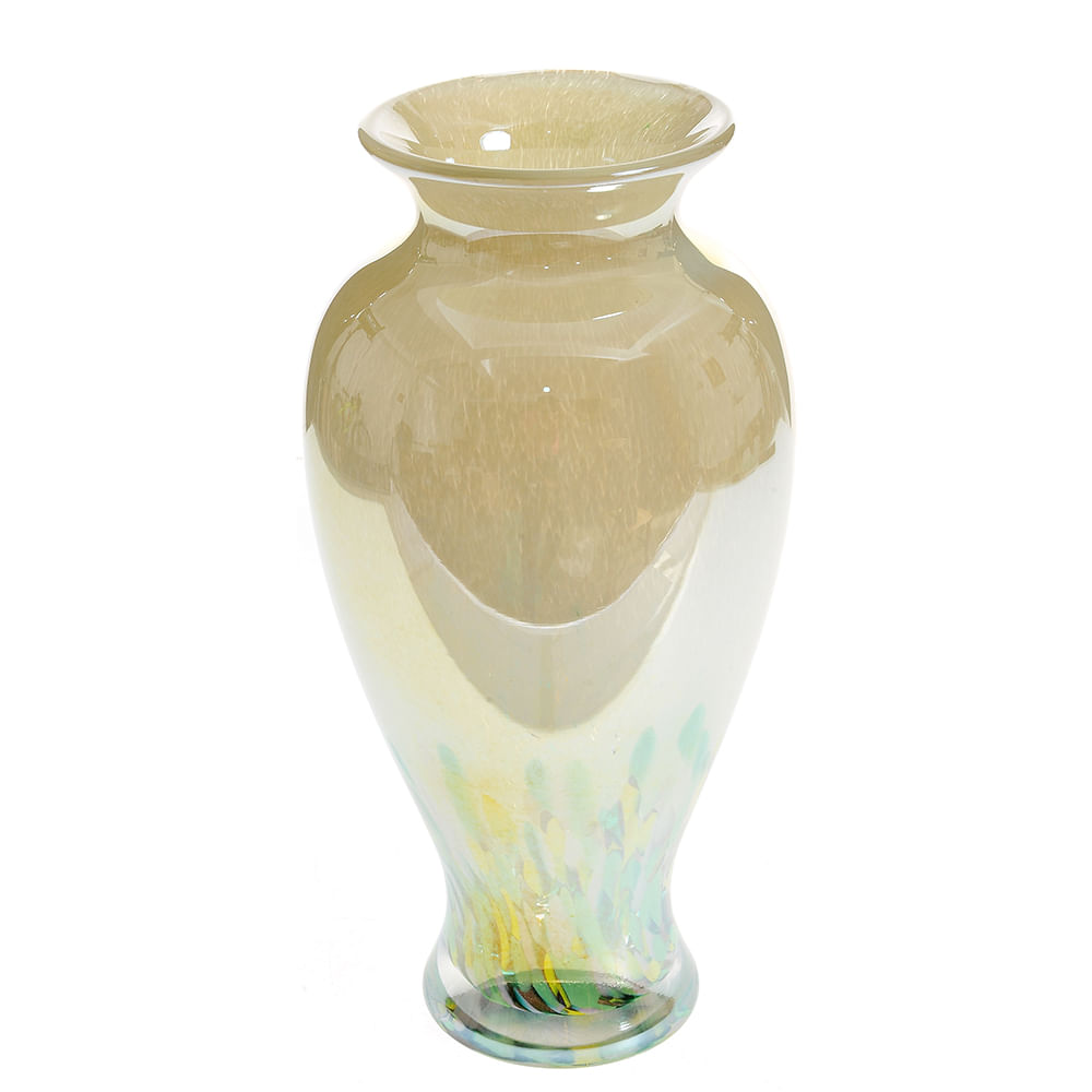 Vaza sticla multicolora 30 cm