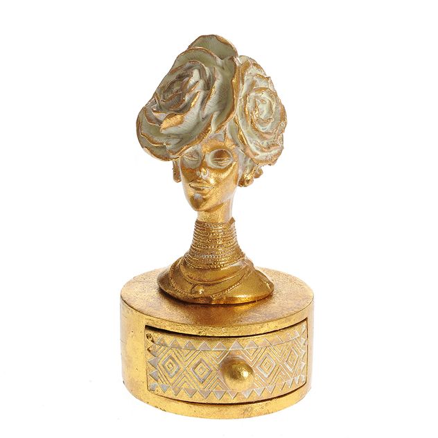 Statueta aurie cu sertar 12 cm