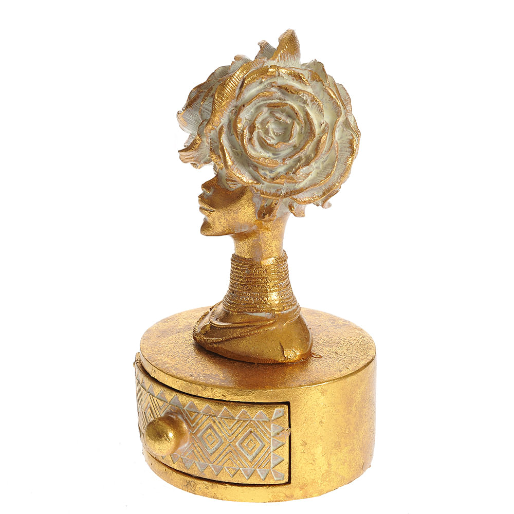 Statueta aurie cu sertar 12 cm - 3 | YEO