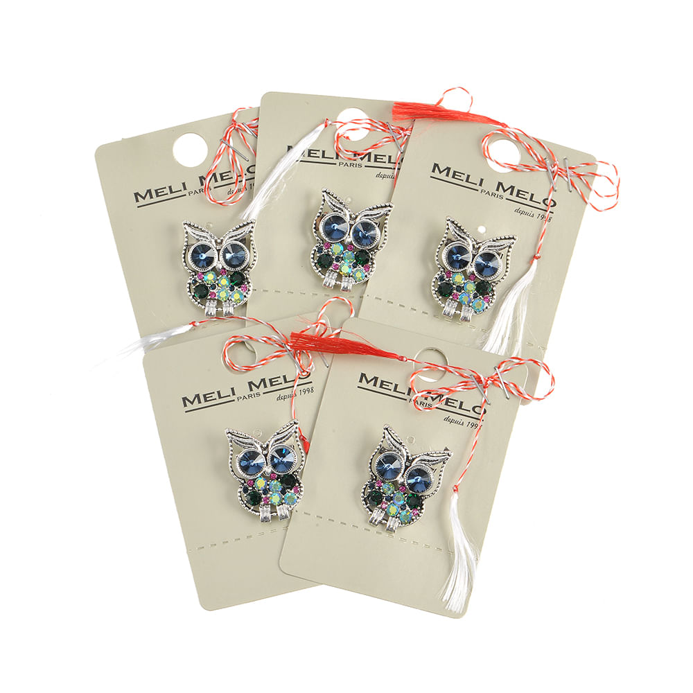 Set 5 brose martisor bufnita - 1 | YEO