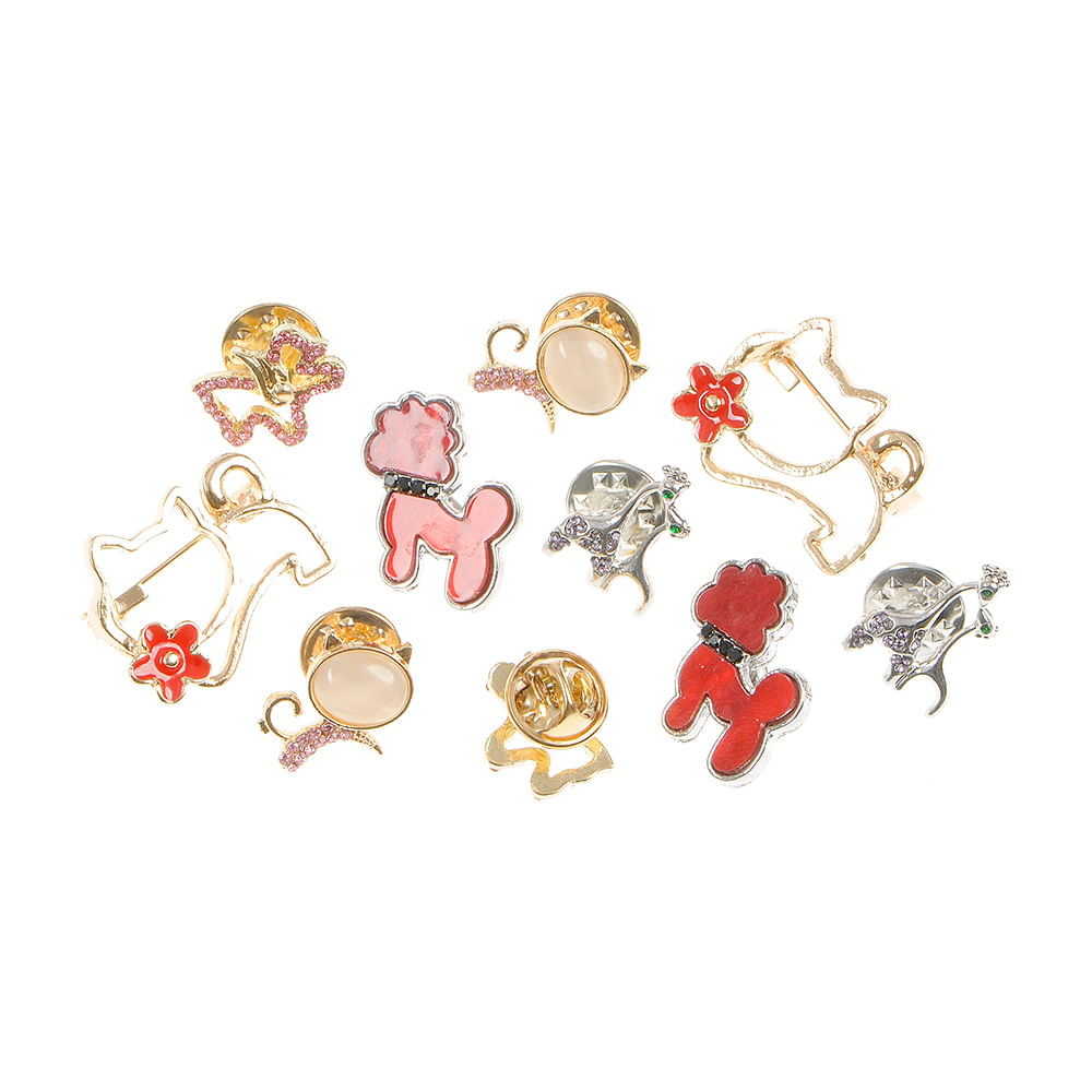 Set 10 brose martisor forme animale - 3 | YEO