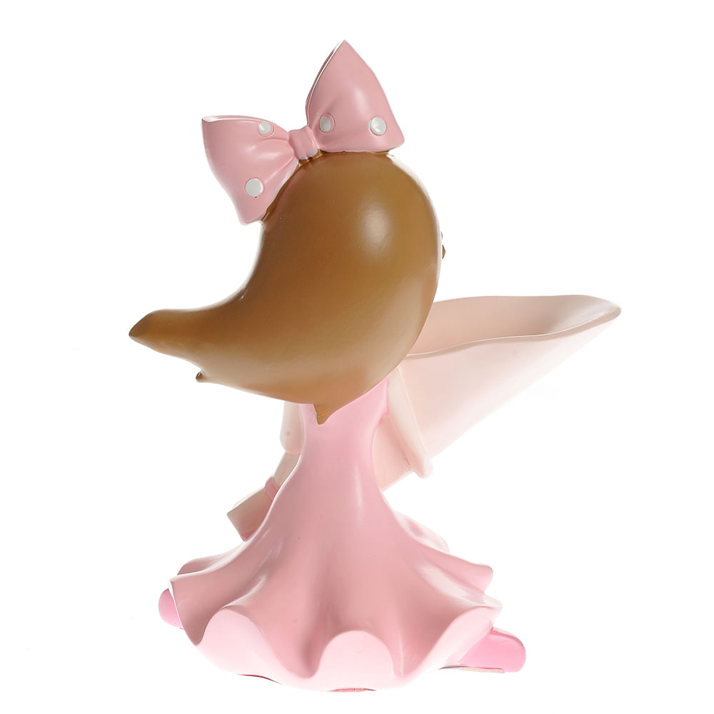 Vaza roz domnisoara 24 cm - 3 | YEO