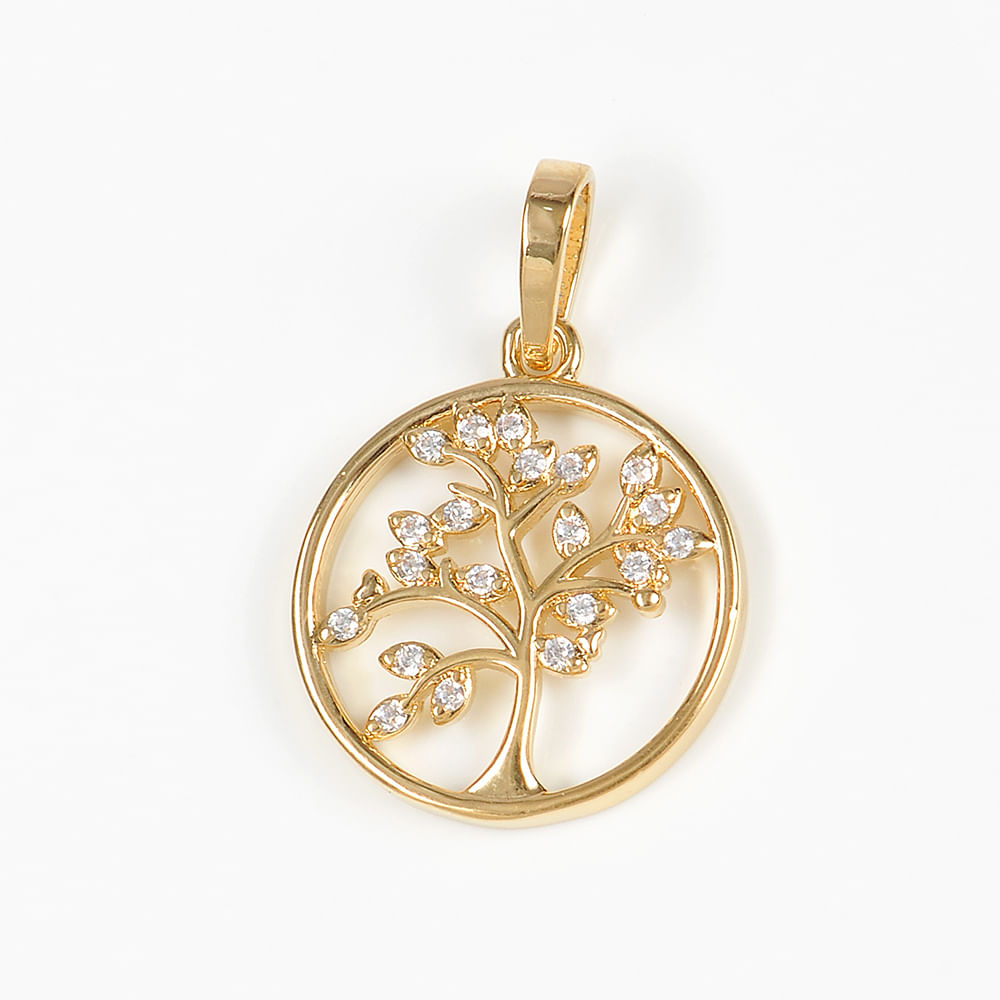 Pandantiv Copacul Vietii placat cu aur 14 k - 3 | YEO
