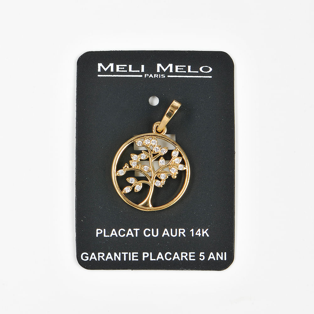 Pandantiv Copacul Vietii placat cu aur 14 k - 4 | YEO