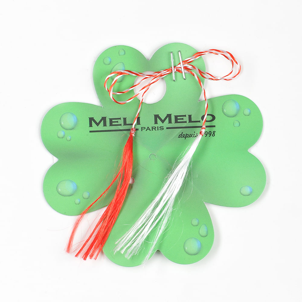 Brosa martisor inima cu pietre rosii - 3 | YEO