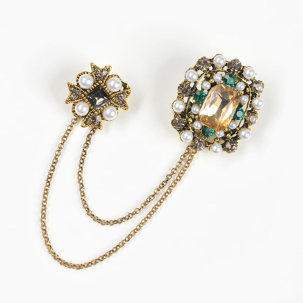 Brosa martisor dubla - 2 | YEO