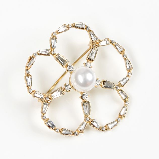 Brosa martisor contur floare