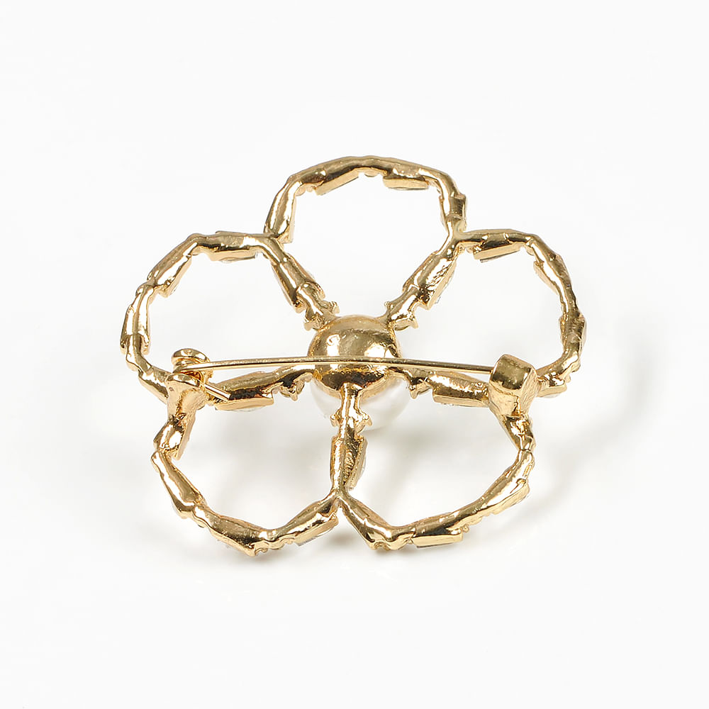 Brosa martisor contur floare - 3 | YEO