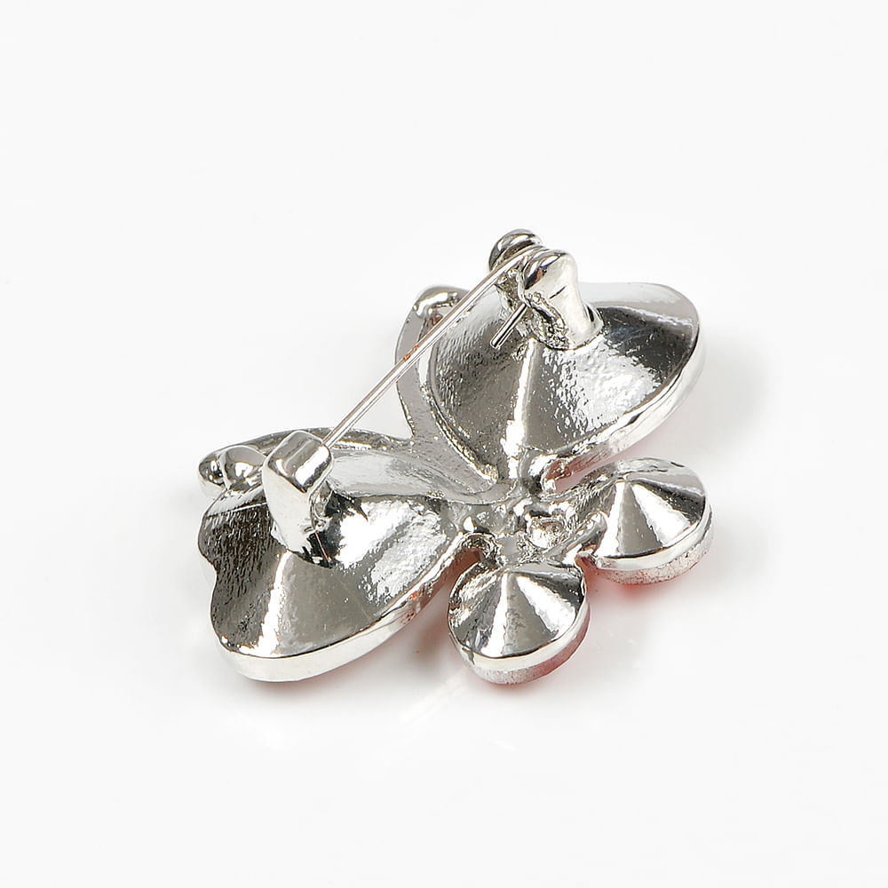 Brosa martisor fluture cu aripi rosii - 3 | YEO