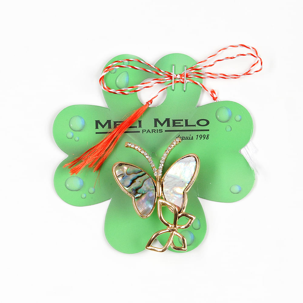 Brosa martisor doi fluturasi - 1 | YEO
