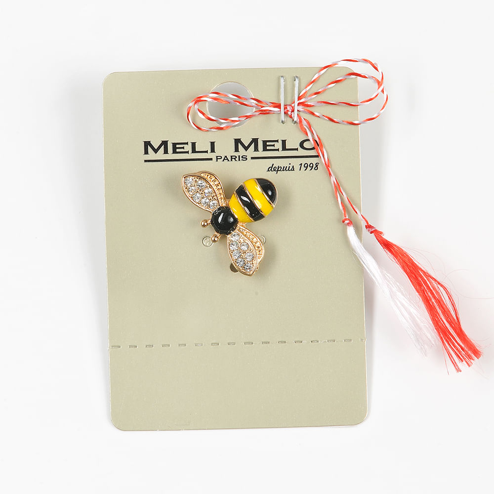 Brosa martisor albina multicolora - 1 | YEO