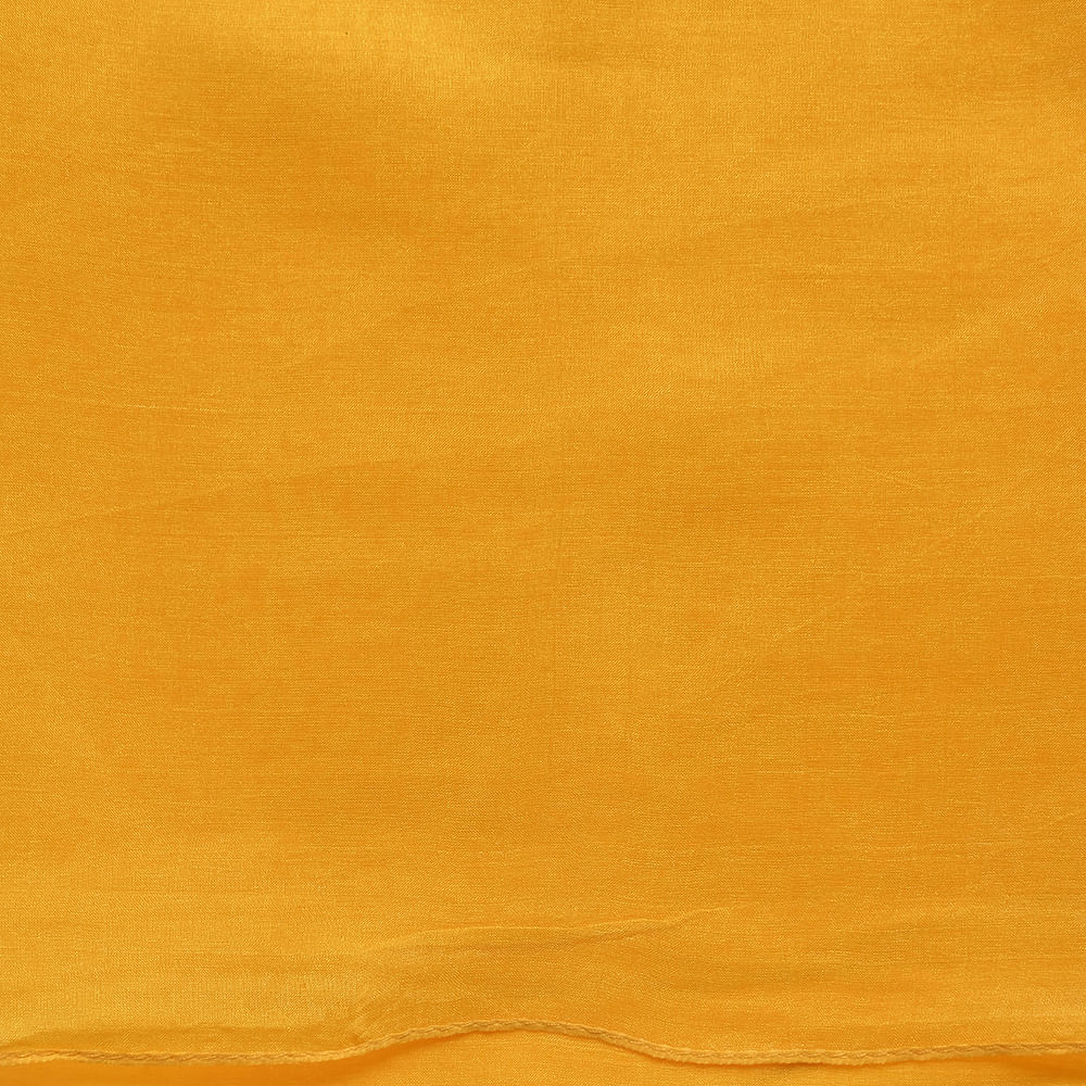 Esarfa galbena de matase 30 x 180 cm - 2 | YEO