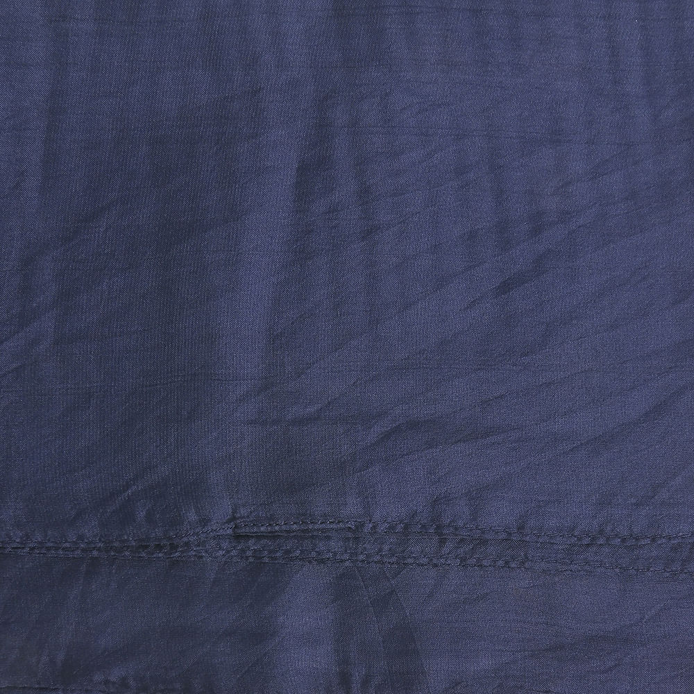 Esarfa bleumarin de matase 30 x 180 cm - 2 | YEO