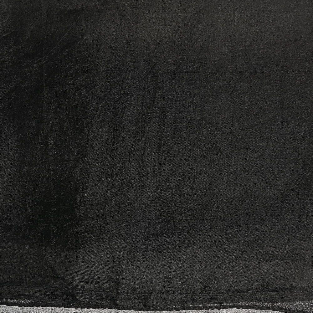 Esarfa matase neagra 30 x 180 cm - 2 | YEO