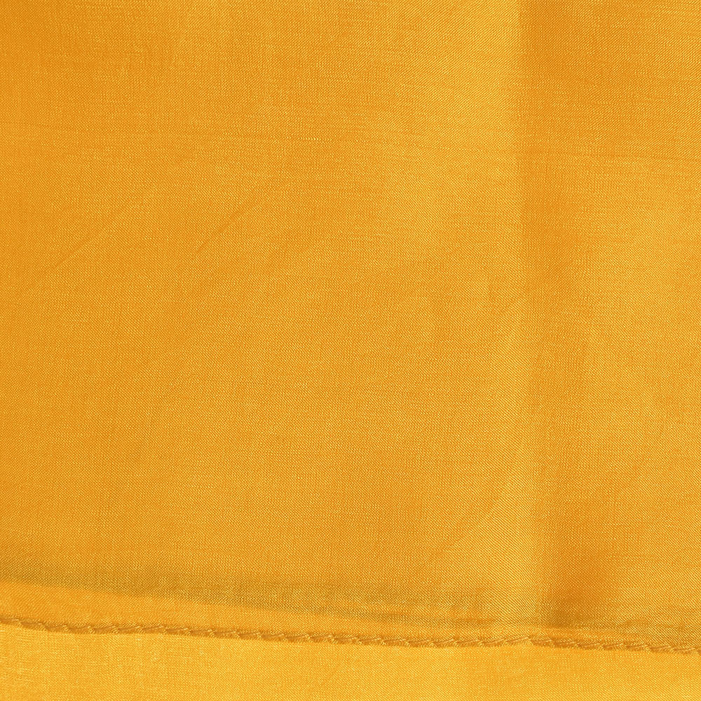 Esarfa de matase galbena 50 x 50 cm - 2 | YEO