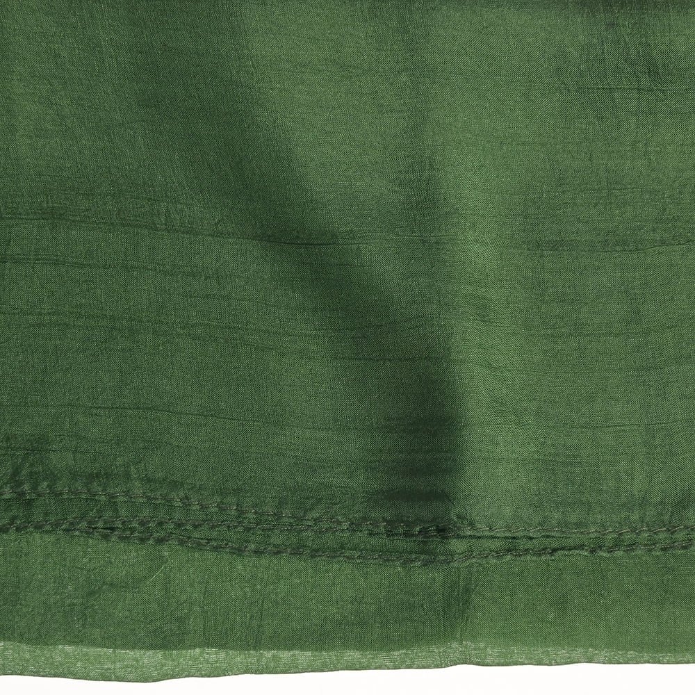 Esarfa verde de matase 50 x 50 cm - 2 | YEO
