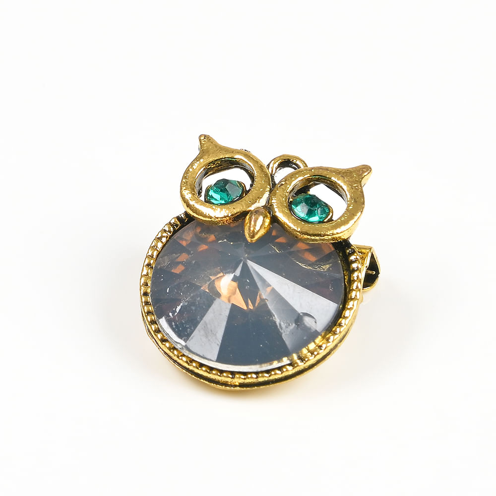 Brosa martisor bufnita - 2 | YEO