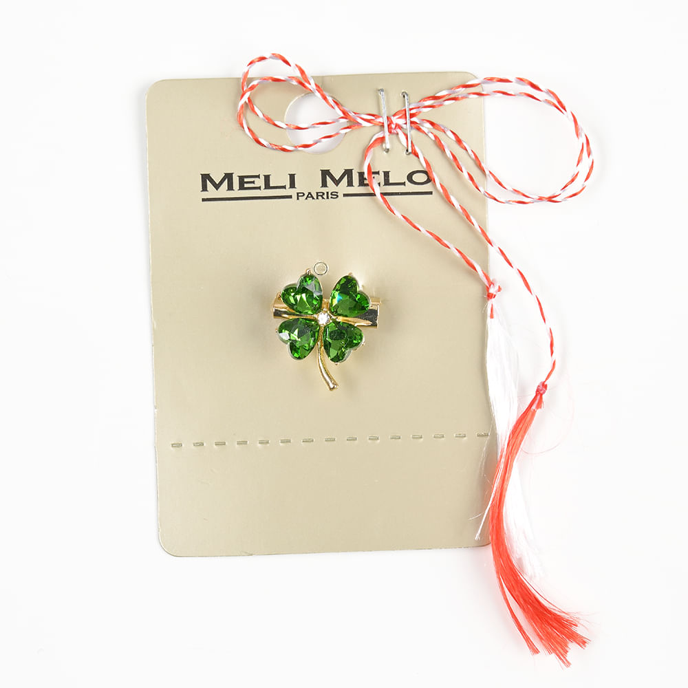 Brosa martisor trifoi mic verde - 1 | YEO