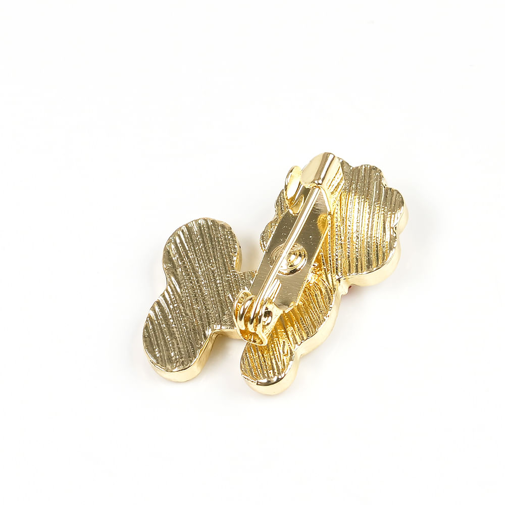 Brosa martisor catelus alb - 3 | YEO