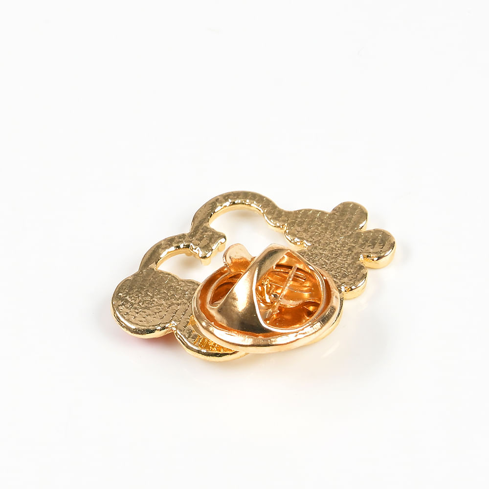 Brosa martisor aurie cu buburuza - 3 | YEO